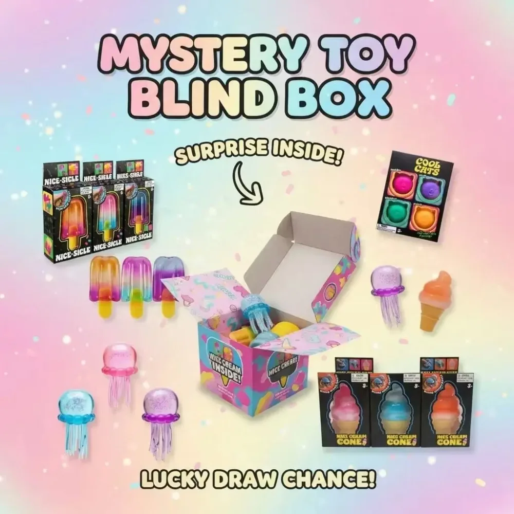 Squishy Mystery Box, zestaw za – Party Games For Adults And Kids recenzja i cena