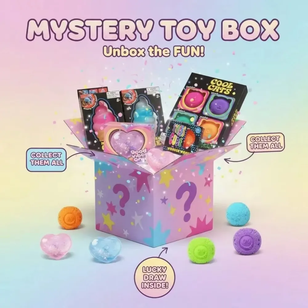 Squishy Mystery Box, zestaw za – Party Games For Adults And Kids recenzja i cena