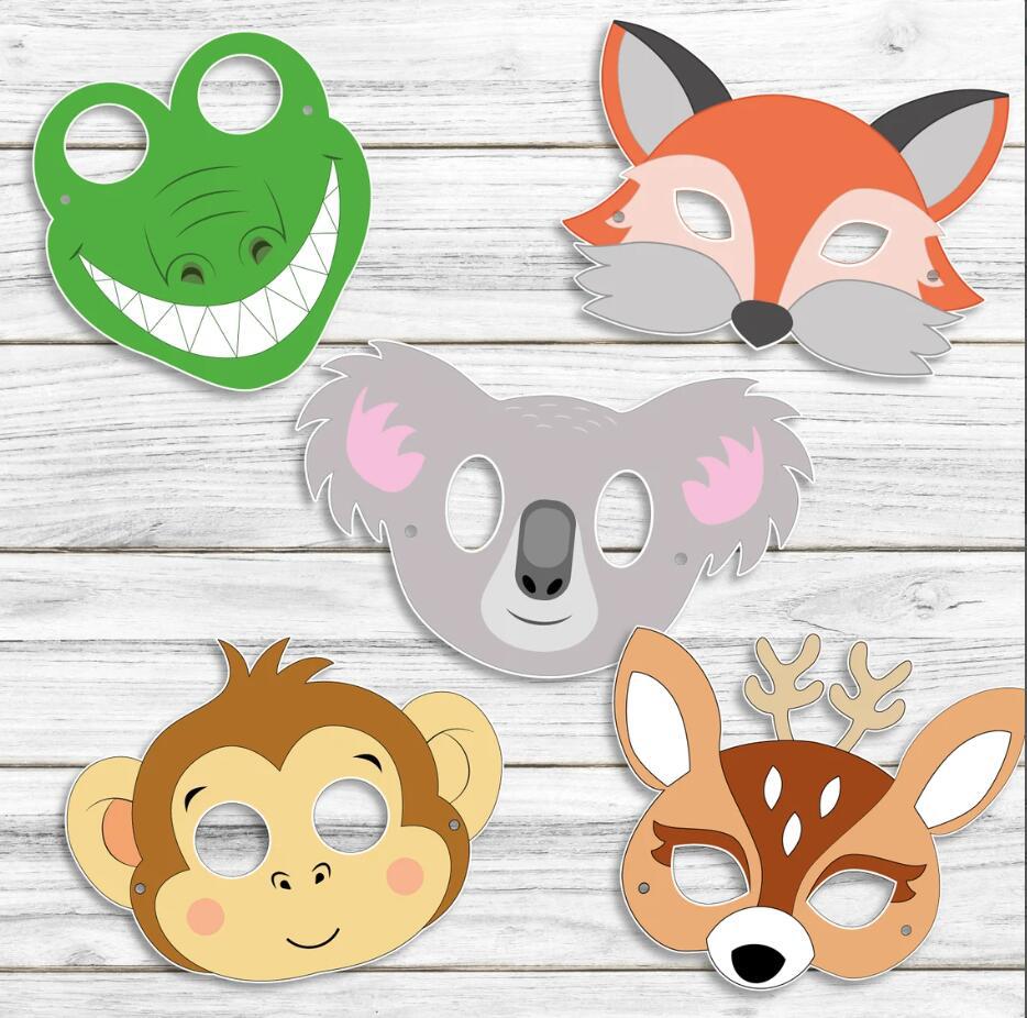 20 szt. Maseczki papierowe ze  – Zoo Party Games recenzja i cena