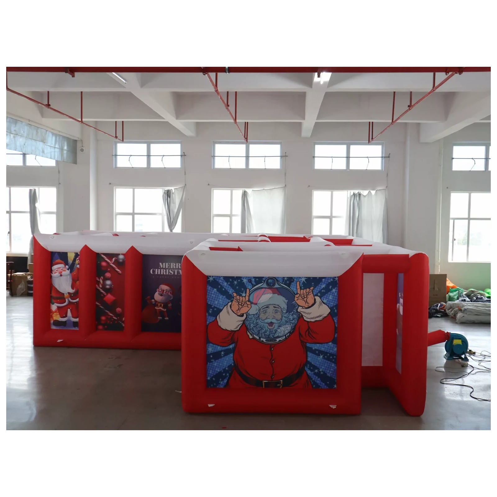 Duży czerwono-biały dmuchany l – Party Games For Adults And Kids recenzja i cena
